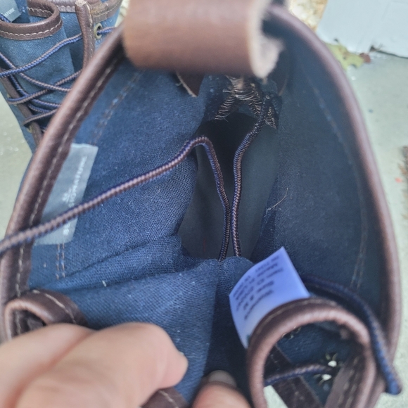 L.L.Bean Waxed Canvas L.L.Bean Signature Duck Boots Hunting Biits - Picture 13 of 16